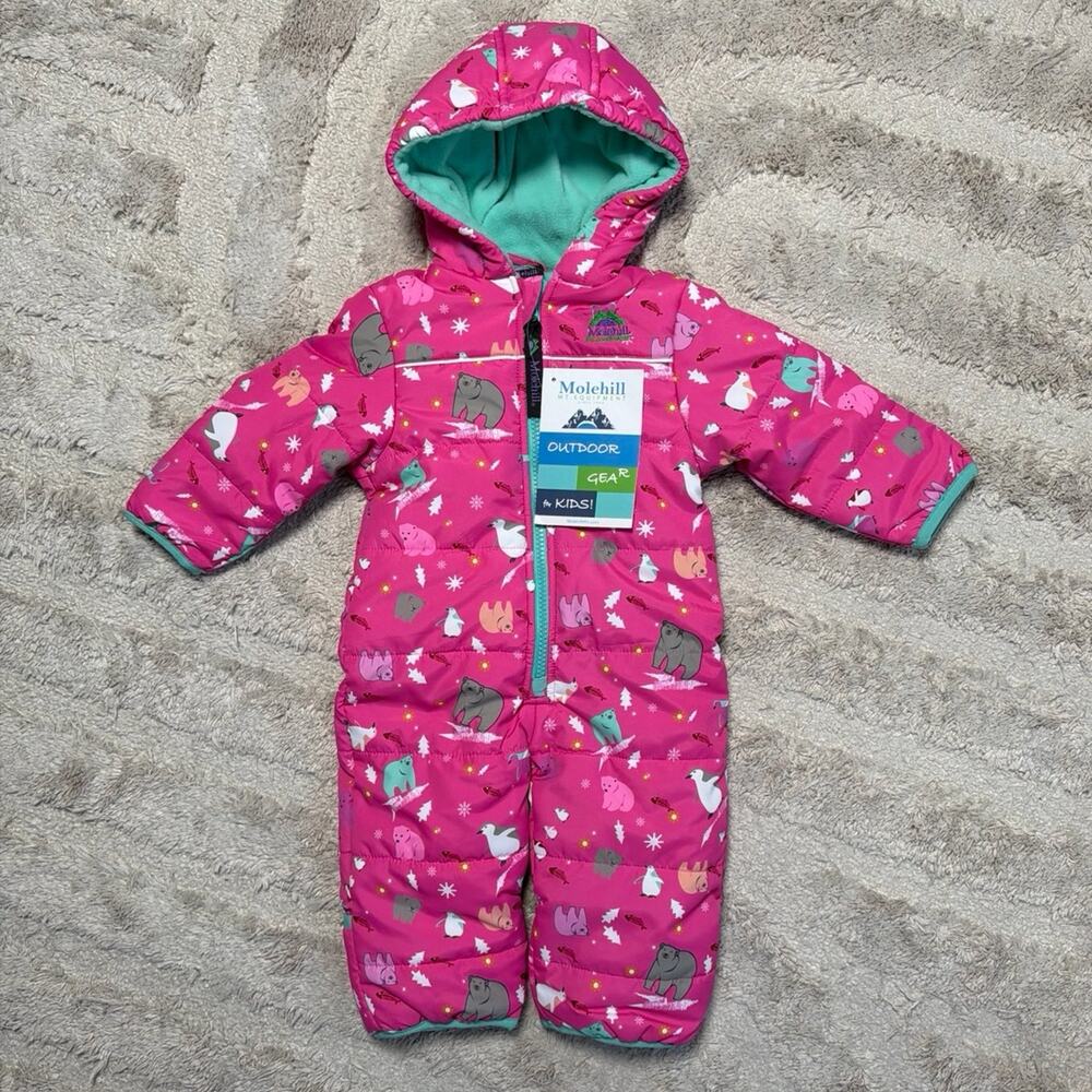 Molehill Mt. Equipment Infant Bunting Snowsuit NWT